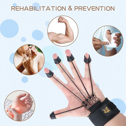 Finger Strengthener Stroke Recovery Physical Therapy Equipment Stretcher Hand Strengthener Hand Workout Extension Exerciser Hand Grip Trainer