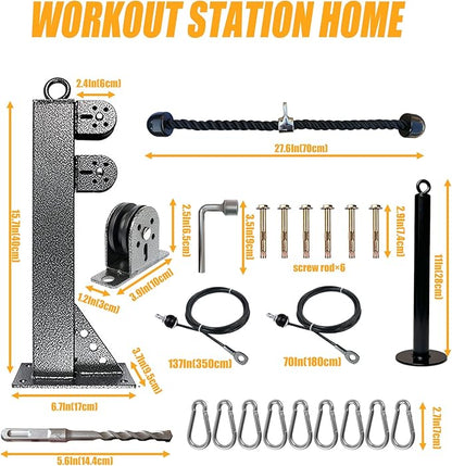 Wall Mounted LAT Pulldown Machines with LAT Pulldown