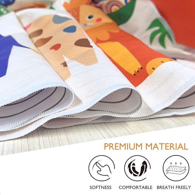 Beach Towel - Microfiber Beach Towels(63" x 32" - 1Pcs) - Quick Dry Sand Proof Absorbent Compact Beach Blanket - Lightweight Towel for Beach Swimming Surfing Sports Yoga Gym(Animal)