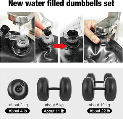 Water Filled Dumbbells Set - Water Filled Weights