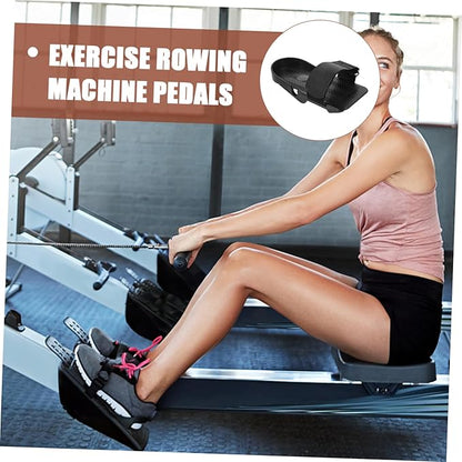 1 Pair Rowing Machine Foot Pedals Rowing Machine