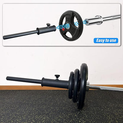 Viking Press Landmine Handle for 2-Inch Barbell, T-Bar Row Attachment Core Strength Training Accessories, Shoulder Press Landmine Attachment Equipment