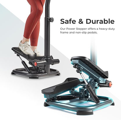 Sunny Health & Fitness 2-in-1 Premium Power Stepper