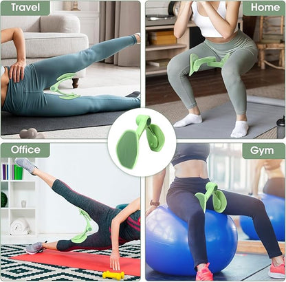 Thigh Master, Kegel Exercise, Inner Thigh Exerciser, Thigh Master Thigh Exerciser, Pelvic Floor Muscle Trainer, Thigh Workout Equipment, Thigh Exerciser for Women, Kegel Tightener (Green)