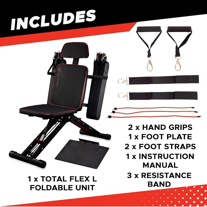 Compact Design, Home Gym, Versitiale Exercises, Workout Equipment, Fitness Equipment