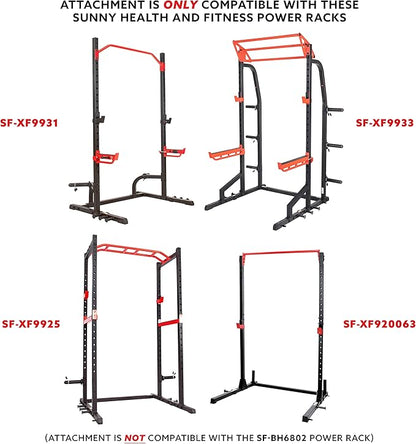 Sunny Health & Fitness Landmine Attachment for Power Racks and Cages - SF-XFA004