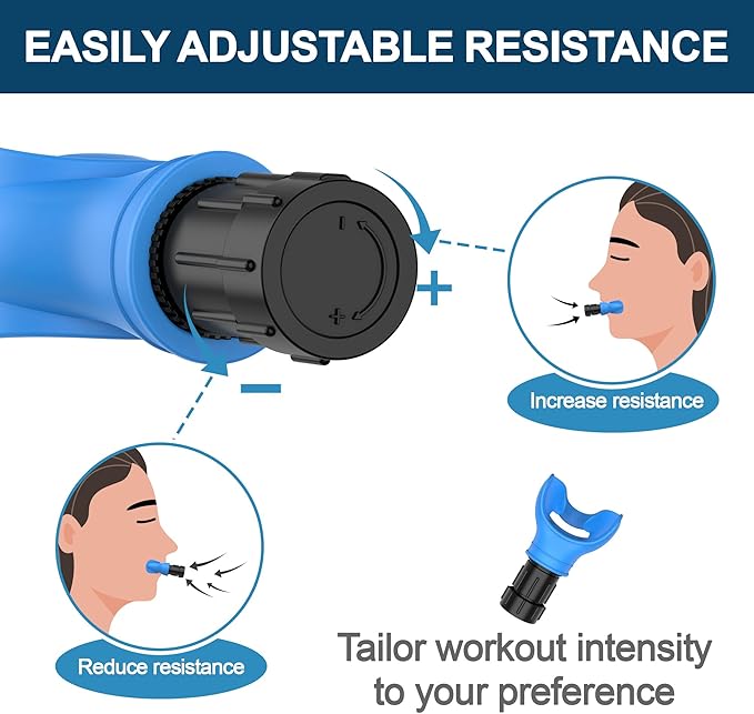 Exercise Device with Adjustable Resistance Settings, Muscle Trainer - Variable to Different Fitness Needs, Portable & Easy to Clean