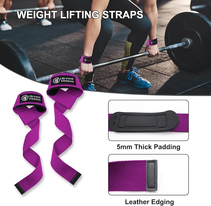 J Bryant Fitness Barbell Pad Kit with Ankle Straps for Cable Machine Resistance Hip Band for Booty Workout and Weight Lifting Straps, Thick Squat Pad with Bag for Hip-Thrusts, Squats, and Bench Press