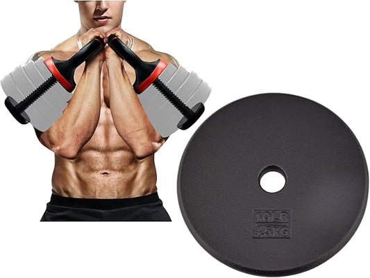 Yes4All Adjustable Kettlebell Handle for Weight Plates, Dumbbell Converter for Strength Training Kettlebells, Home Gym