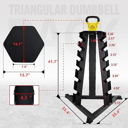 Balelinko Dumbbell Rack Stand，Dumbbell Weight Rack