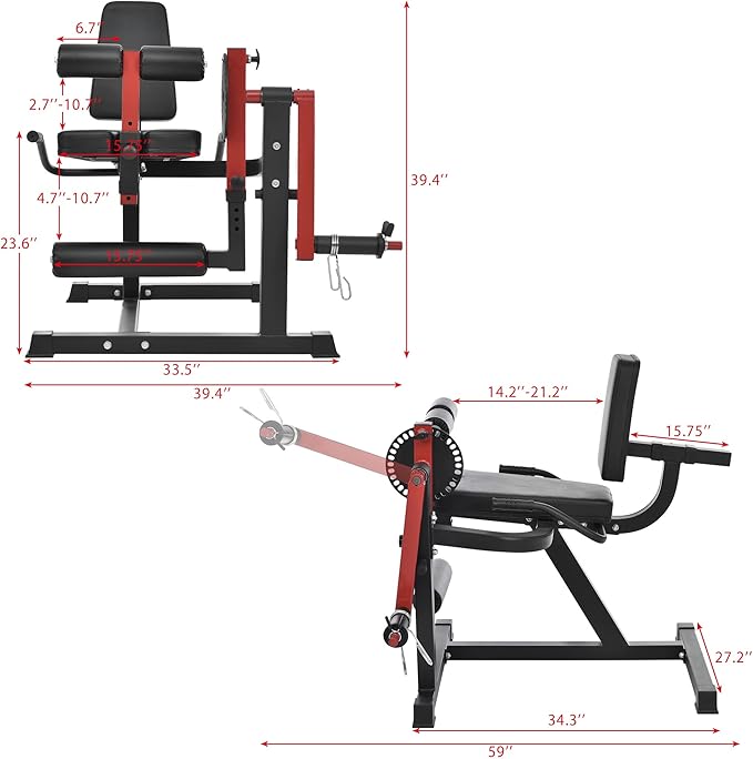 NicBex Weight Bench