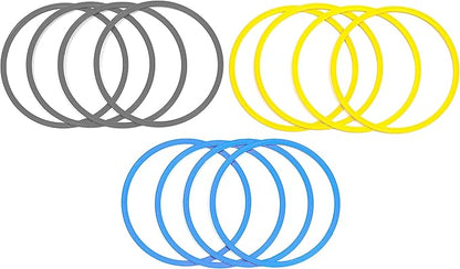 Speed & Agility Training Rings - Set of 12 by