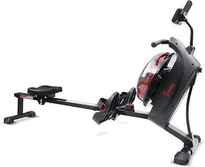 Sunny Health & Fitness Elite Water Rowing Machine