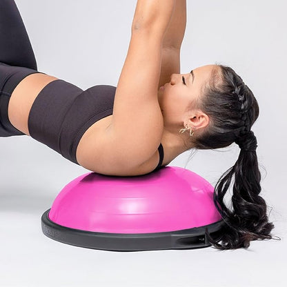 BOSU Sport Balance Trainer, Travel Size Allows for Easy Transportation and Storage, 50cm,