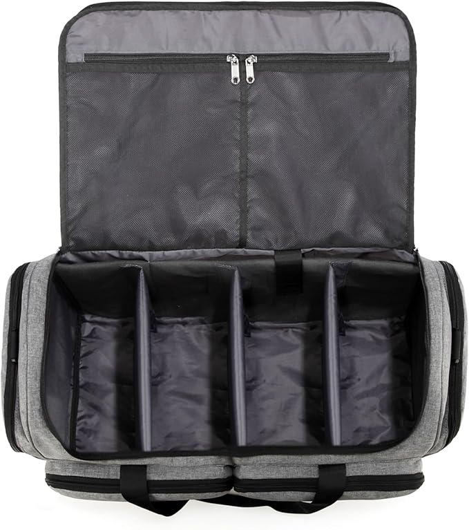 Sneaker Bag Travel Shoes Duffel Bag Men Women Gym Sport Luggage Duffle Carrying Case Bag Divider Adjustable Compartment Portable Soccer Athletic Shoes Carrier Heavy Duty Traveling Accessories