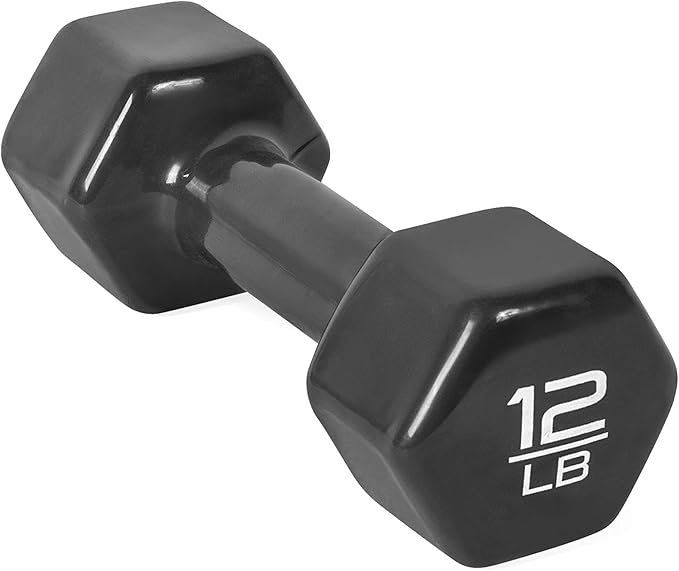 AP Barbell Vinyl Coated Dumbbell | 1-15 LB Single or Pair