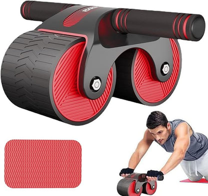 Automatic Rebound Aabdominal Wheel, 2023 New Ab Roller Wheel for Abdominal Exercise Fitness, Springback Wheels Roller Domestic Abdominal Exerciser, Gym Accessories Excercise