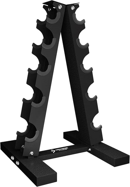 A-Frame Dumbbell Weight Rack storage Rack, Steel Dumbbell Holder, Dumbbell Stand & Weight Racks for Home Gym, (Rack ONLY)