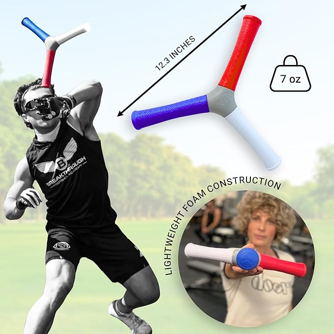 HECOstix Hand Eye Coordination & Reaction Speed Training Tool – Improve Reflex, Agility, and Focus for Sports, Exercise, and Fun for All Ages