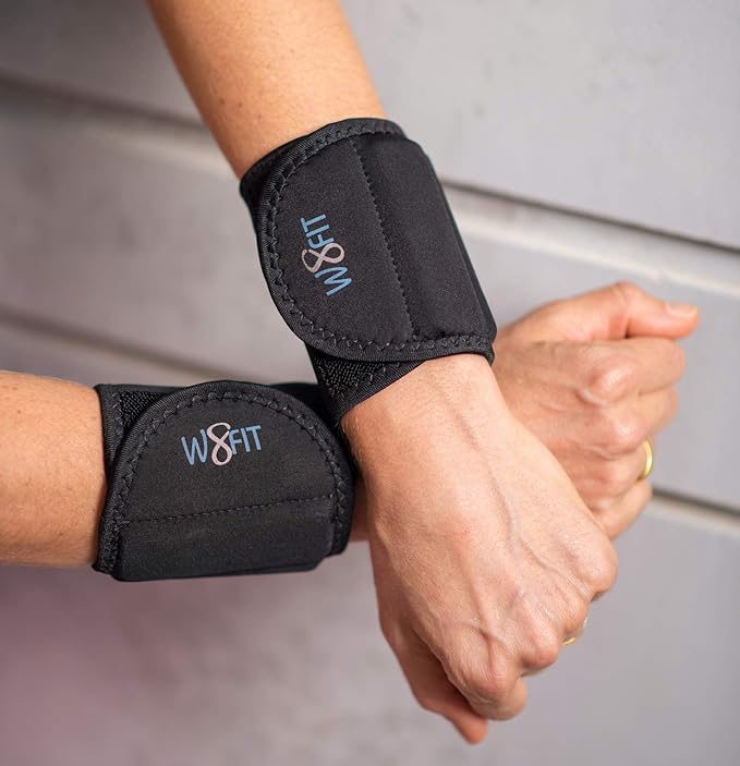 Adjustable Wearable Wrist Arm Weights for Walking, Fitness, and Physical Therapy