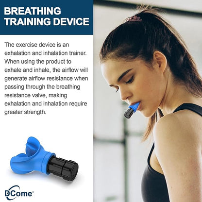 Exercise Device with Adjustable Resistance Settings, Muscle Trainer - Variable to Different Fitness Needs, Portable & Easy to Clean