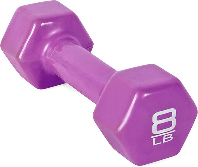 AP Barbell Vinyl Coated Dumbbell | 1-15 LB Single or Pair