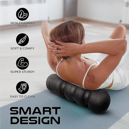 Yes4All High Density Foam Roller for Back Pain, Flexibility, Muscle Recovery, Deep Tissue, Exercise, Back, Legs & Neck Massage