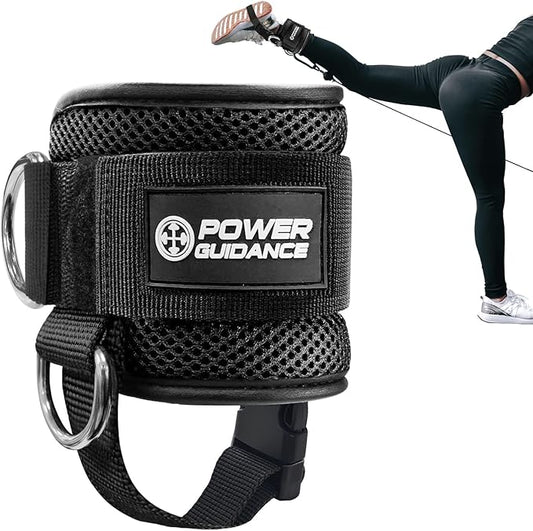 POWER GUIDANCE Ankle Strap for Cable Machine Professional