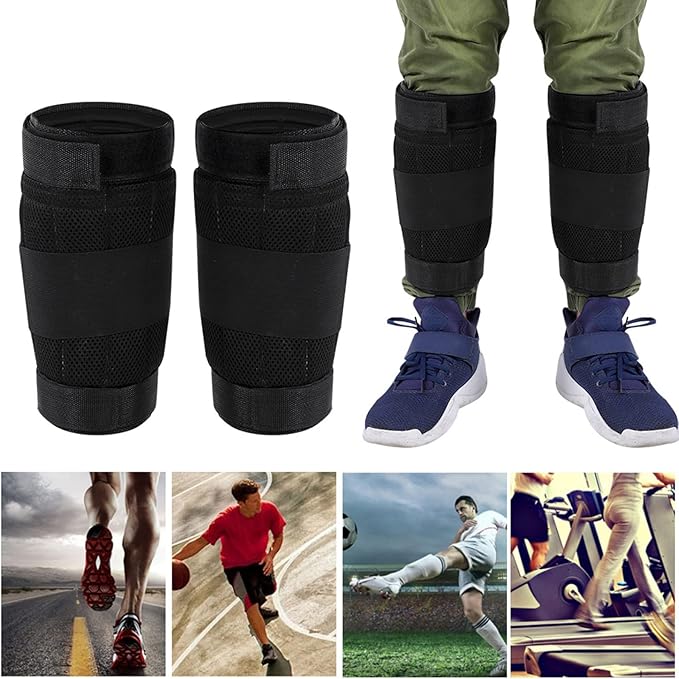 Weighted Ankle Leg Bands, Adjustable Loading Weighted Leg Strap Professional Weighted Ankle Leg Band for Fitness, Walking, Jogging, Exercise, Gym Ankle Weights For Men