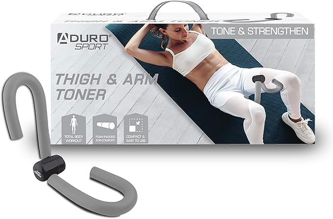 Aduro Sport Thigh Master Inner Thigh Exercise Equipment for Women, Full Size Thigh Toner Leg Exercise Trainer [Improved Version]