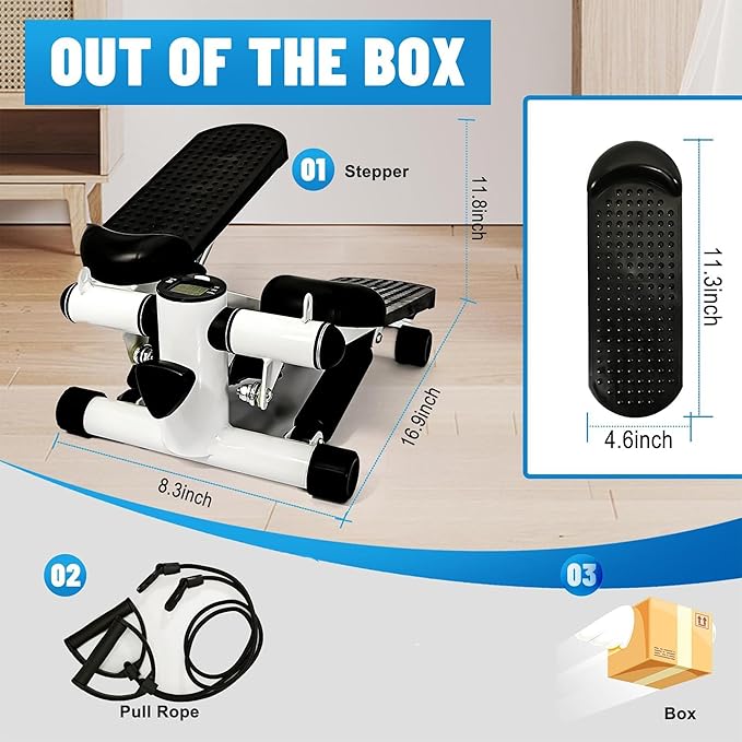 Steppers for Exercise at Home 330lb Weight