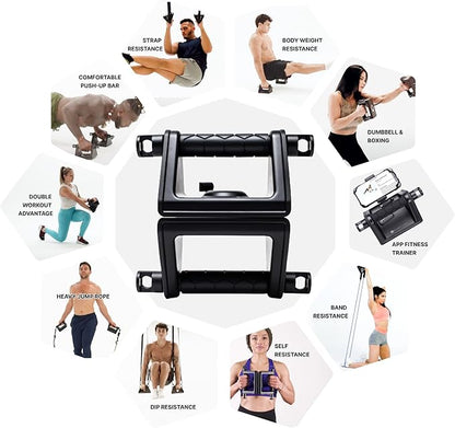 Ultimate Fitness Strength Trainer iOS App & Portable Hand-Held Calisthenic Gym - Olympus Grip by Fitnix