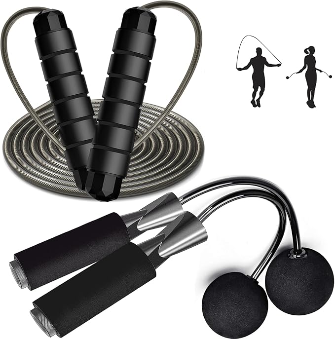 Jump Rope, Exercise Jumprope for Men Women and Kids Workout,Rapid Speed Jumping Rope for Cardio and Endurance Training,for Home Aerobic Exercise Equipment