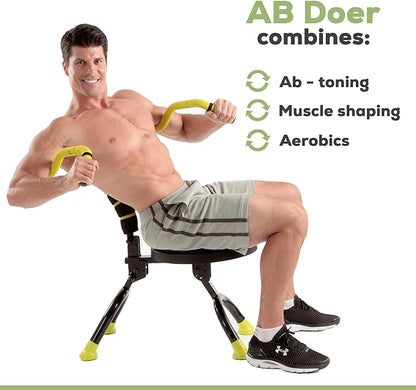 Ab Fitness Machine System Provides An Abdonimal And