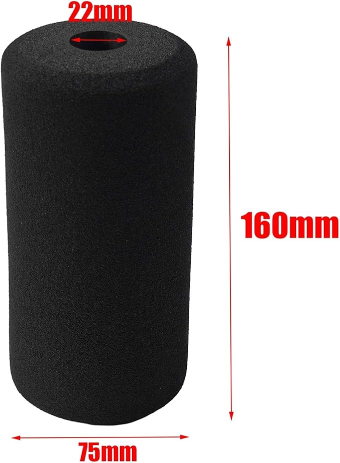 Foam Foot Pads Rollers, Replacement Foam Pads for Leg Curl Machine,Weight Bench Home Gym Exercise Machines Equipments(2PCS 160MM), as picture show, 41HY5795YM82C56P75591