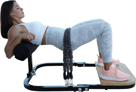 BootySprout Hip Thrust Machine for High Resistance Glute 45, 90, 90, and 135 Lbs