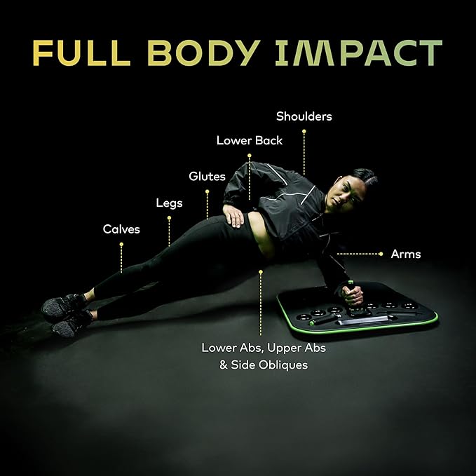 Core Trainer Balance Board - Enhanced Stability, Full-Body Workout, Dynamic App Integration, Sleek Design, and Durable Material, Pure Fitness Boost Your Core Strength