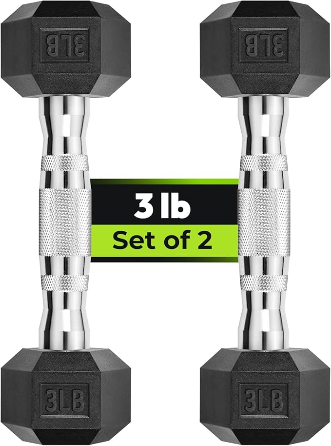 Hex Dumbbell Set 3-100 lb 2, Hand