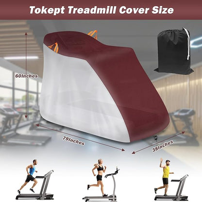 Treadmill Cover Waterproof Dustproof Running Machine Cover Exercise