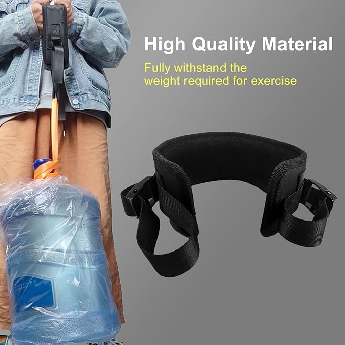 New Upgraded Hip Thrust Fitness Belt for Dumbbells, Portable Slip-Resistant Hip Thrust Band with Adjustable Safety Buckle, Soft Dumbbell Strap Great for Hip Thrusts, Glute Bridges, Squats