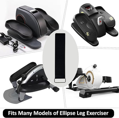 4Pcs Ellipse Leg Exerciser Machine Pedal Straps