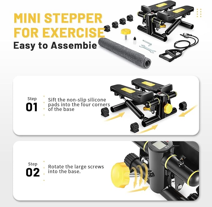 Steppers for Exercise at Home 300lbs Weight