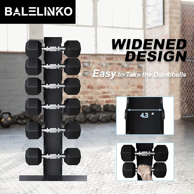 Balelinko Dumbbell Rack Stand，Dumbbell Weight Rack