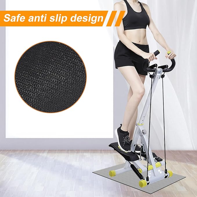 Mini Stair Stepper Mat, Stepper Mat Home Exercise Equipment Mat, Fitness Mat Mini Yoga Mat Floor Protector