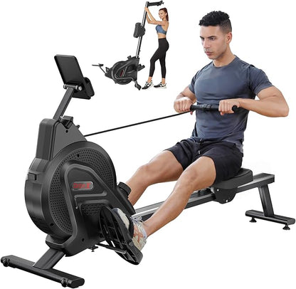 Dripex Rowing Machines for Home Use 350 LBS, 16 Levels