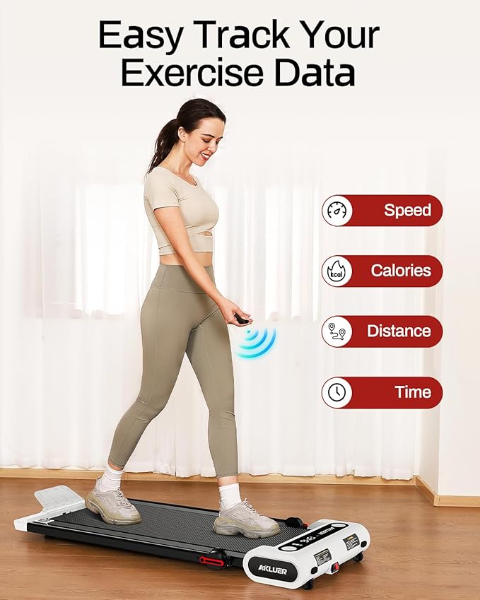 Walking Pad 4 in 1 Treadmill for Home, 2.5HP Under Desk Treadmill with Remote Control, Desk Treadmill up to 3.8 MPH Speed, Jogging Walking Treadmill for Small Space Home Fitness