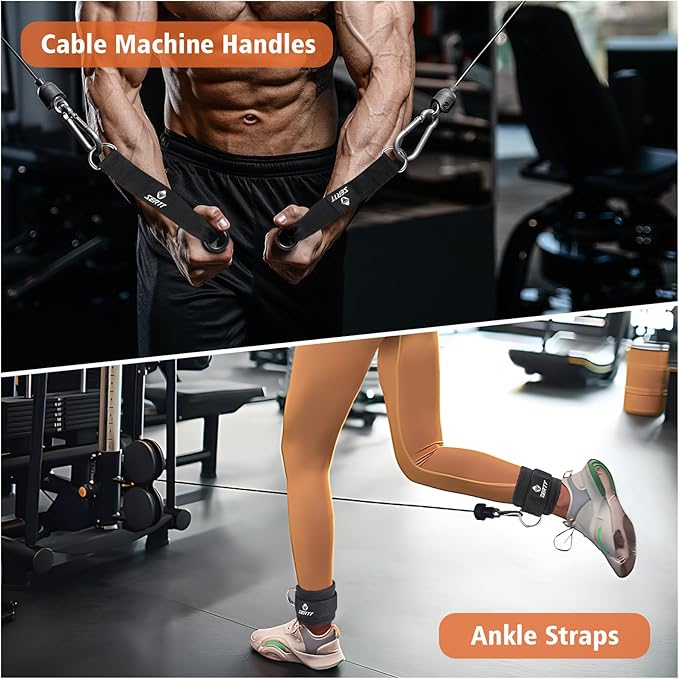 Workout Cable Machine Attachment for Home Gym