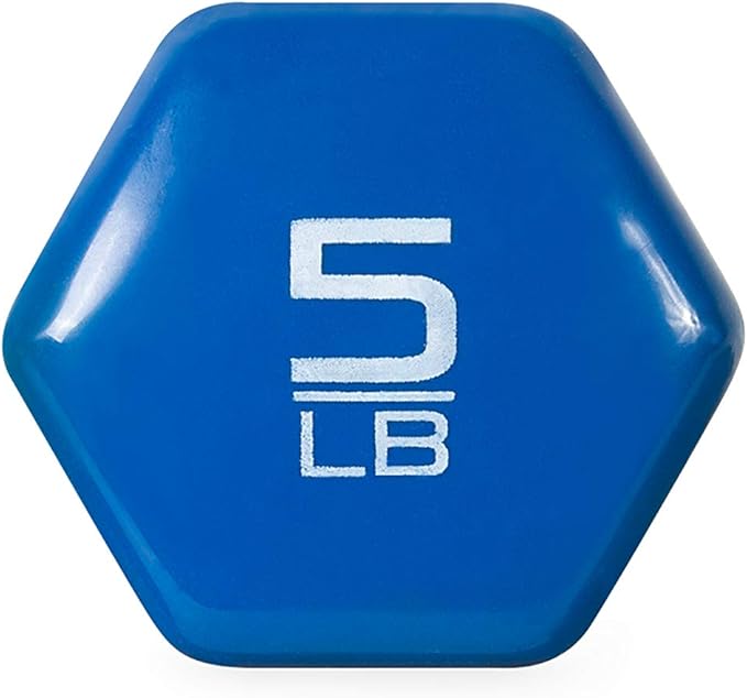 AP Barbell Vinyl Coated Dumbbell | 1-15 LB Single or Pair