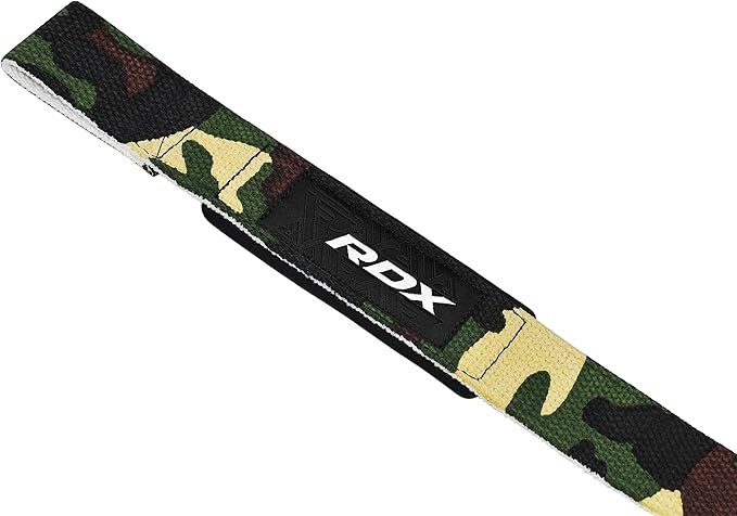 RDX Lifting Wrist Straps for Weightlifting, 5MM Neoprene Padded Anti Slip 60CM Hand Bar Support Grips, Strength Training Equipment Heavy Duty Workout Bodybuilding Powerlifting Gym Fitness, Men Women