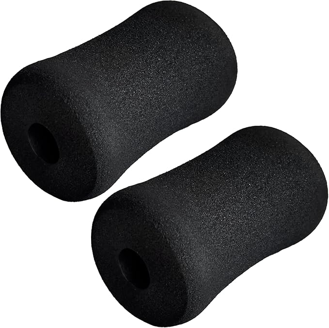 Foam Foot Pads Rollers Set of a Pair for Home Gym Exercise Machines Equipments